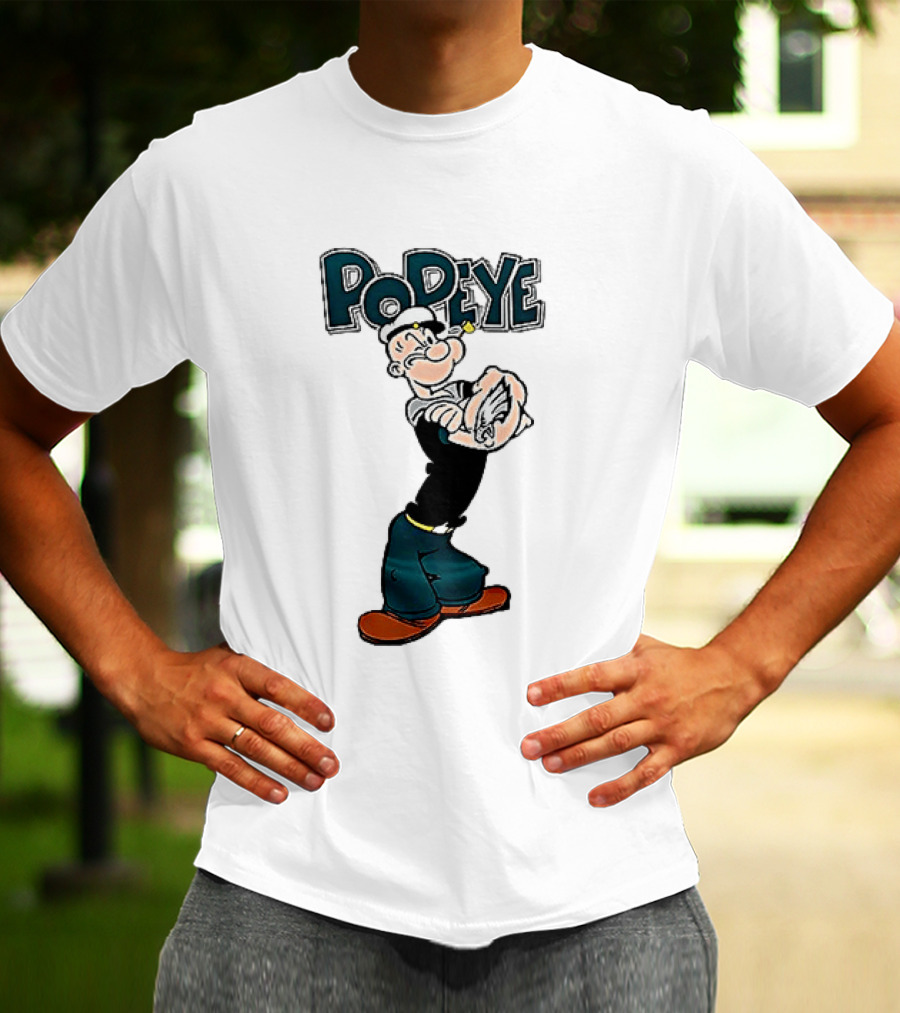 Philadelphia Eagles X Popeye I Yam What I Yam An Thats All I Yam T-Shirt