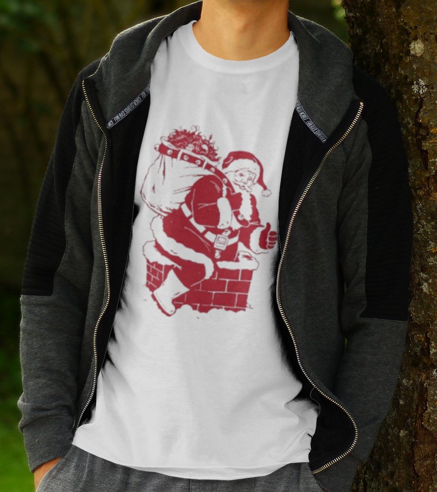 Trending Santa Claus Chimney Merry Christmas T-Shirt