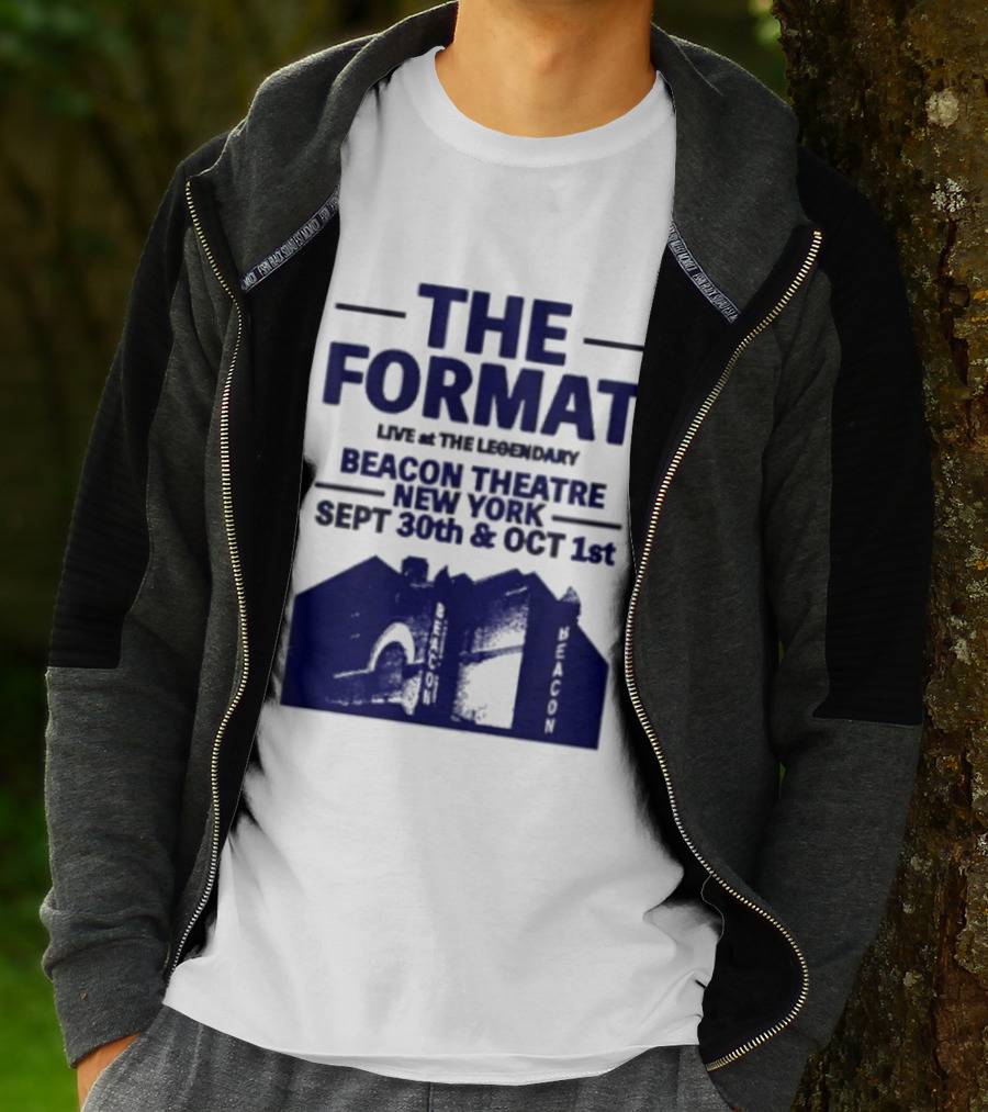 The Format Live At The Legendary Beacon Theatre New York Sept 30th & Oct 1st T-Shirt