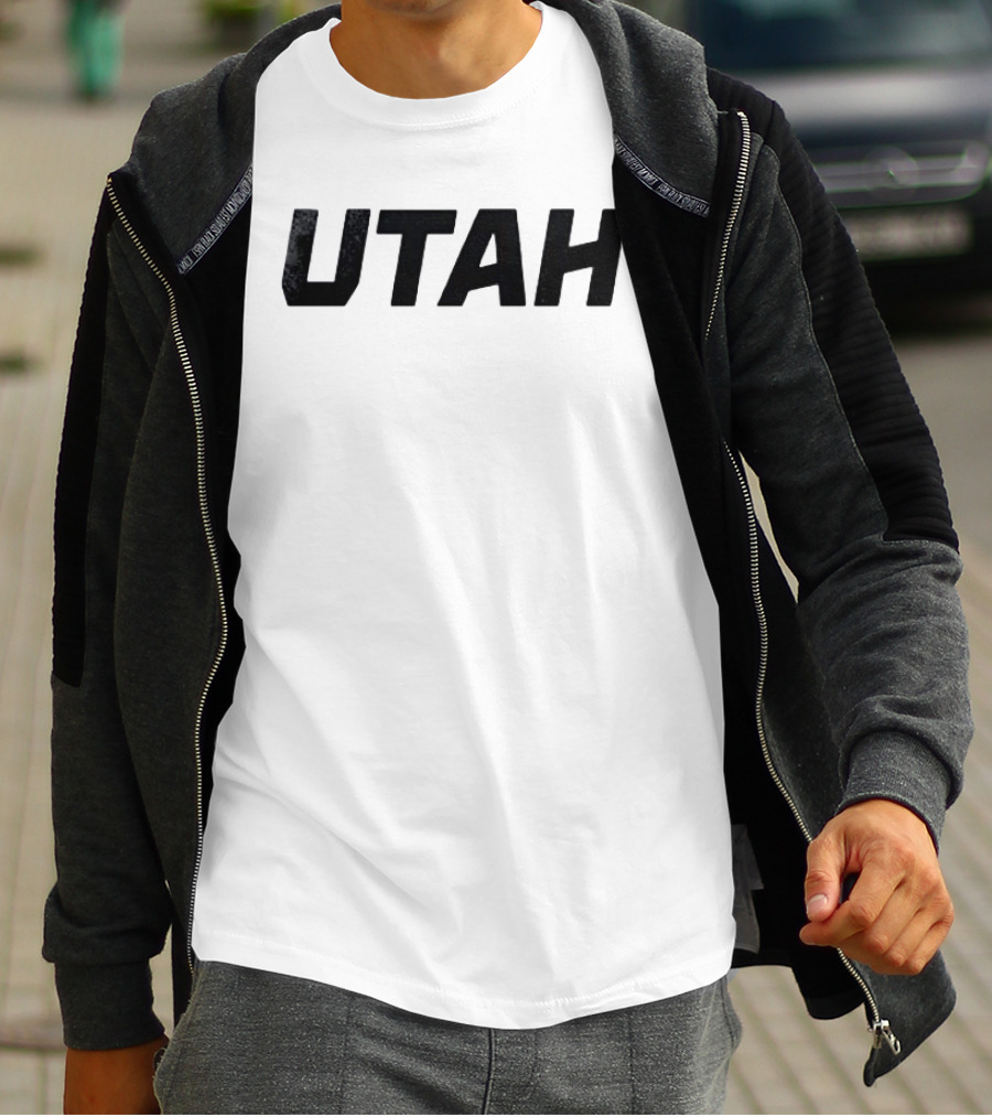 Utah Mammoth One Piece Luffy Pose Anime T-Shirt