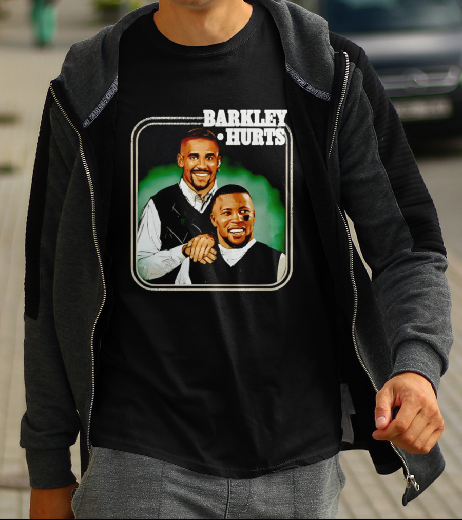 Barkley Hurts Philadelphia Eagles Comedy Show Parody 90s T-Shirt