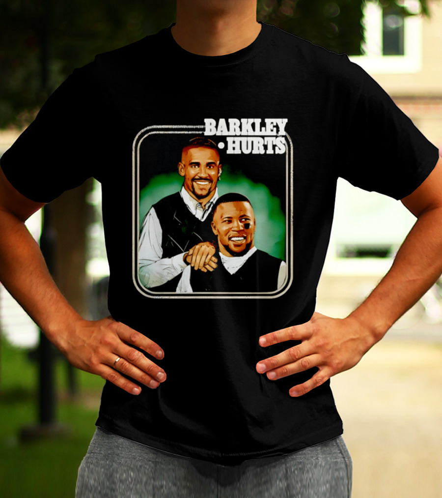 Barkley Hurts Philadelphia Eagles Comedy Show Parody 90s T-Shirt
