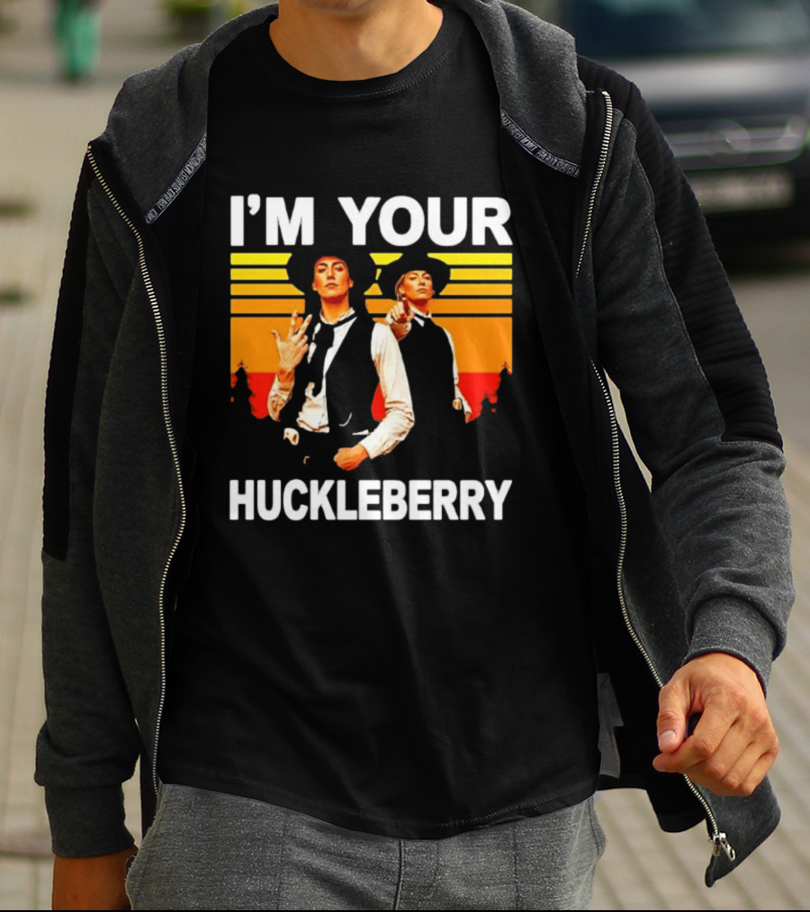 Caitlin Clark Sophie Cunningham I'm Your Huckleberry Western Movie Cowboy T-Shirt