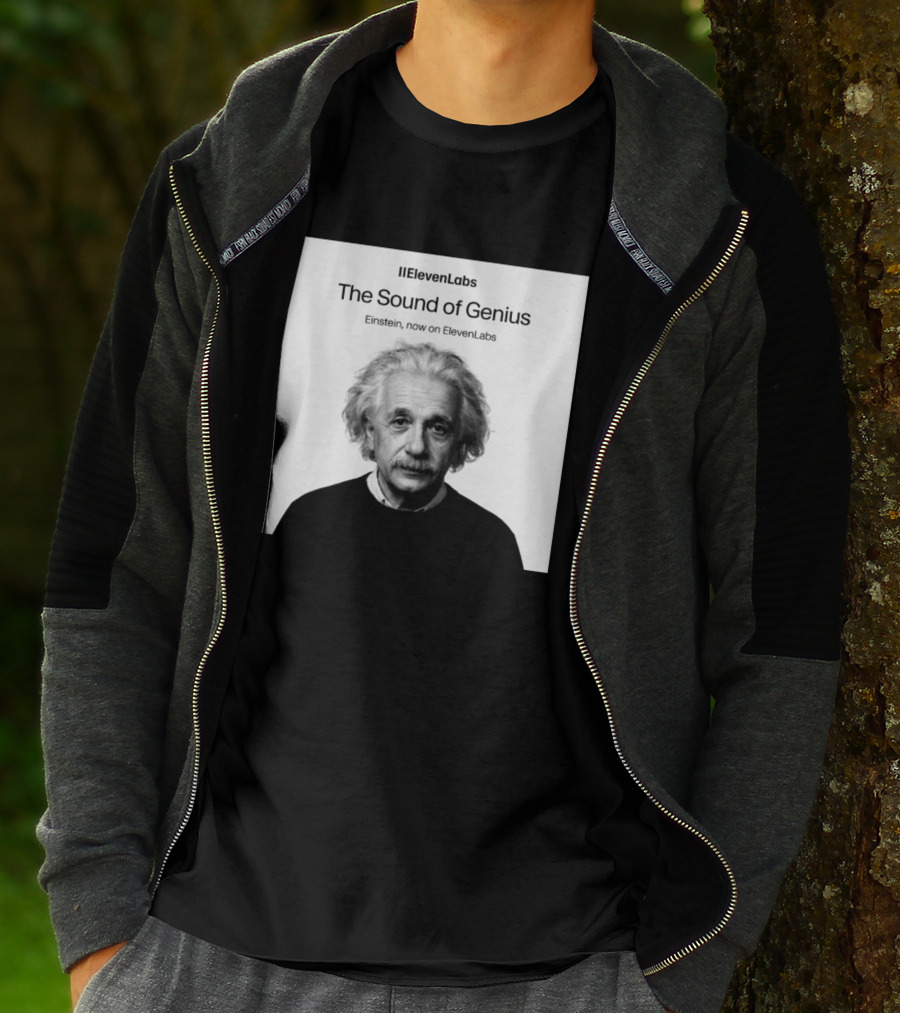 ElevenLabs The Sound Of Genius Einstein Now On ElevenLabs T-Shirt