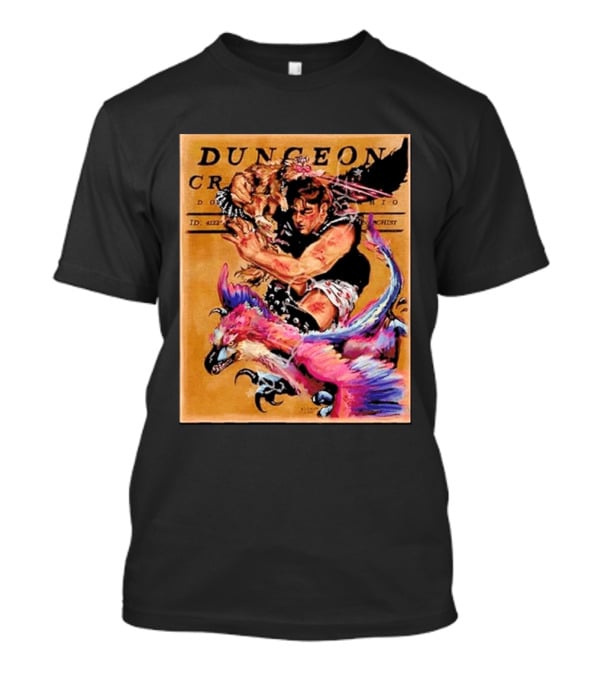 Dungeon Crawler Carl Goddamnit Donut Fantasy Adventure Art By Andrew Bowser T-Shirt