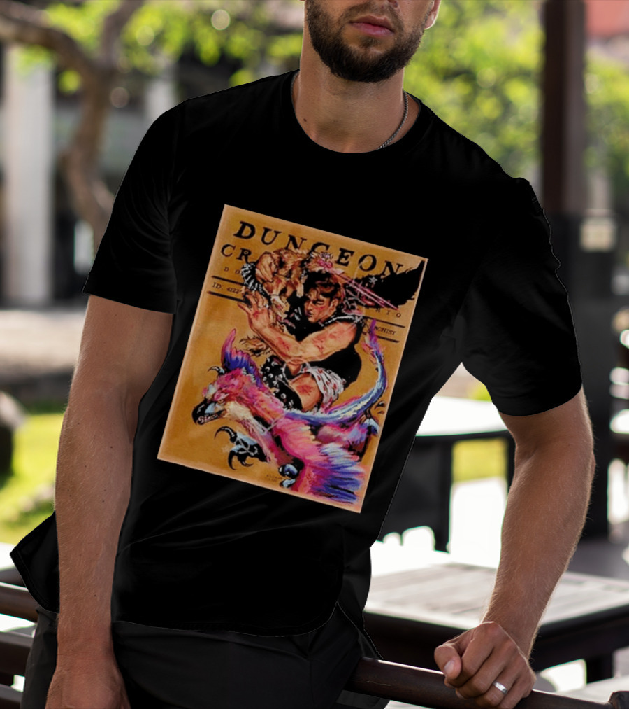 Dungeon Crawler Carl Goddamnit Donut Fantasy Adventure Art By Andrew Bowser T-Shirt