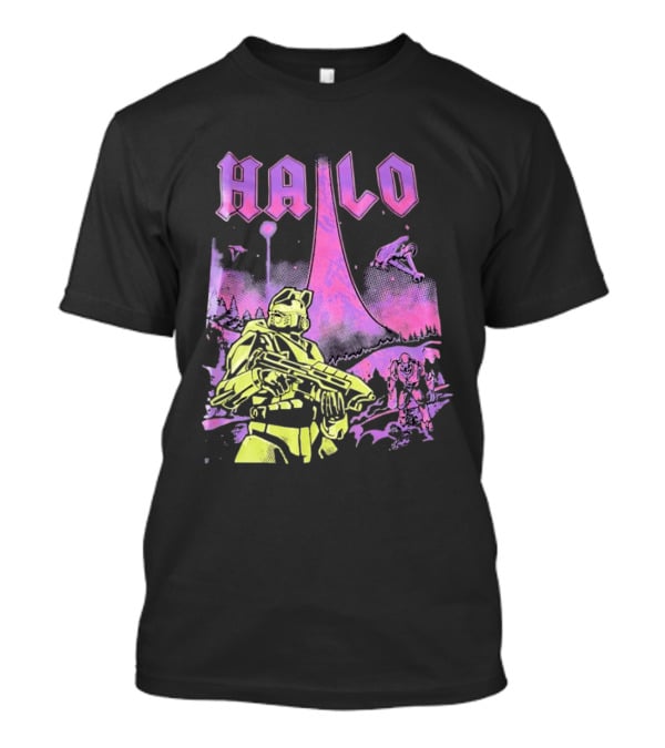Halo Master Chief Retro Gaming Xbox T-Shirt