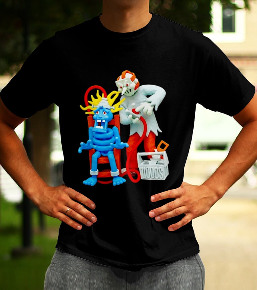 Friday The 13th Jason Voorhees Electrocution Scene Woods T-Shirt