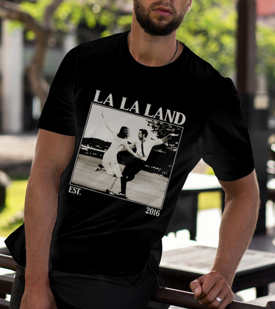La La Land Est 2016 Dance Scene Emma Stone Ryan Gosling T-Shirt