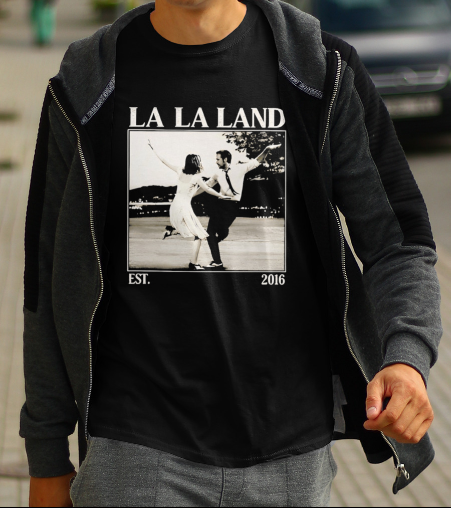 La La Land Est 2016 Dance Scene Emma Stone Ryan Gosling T-Shirt