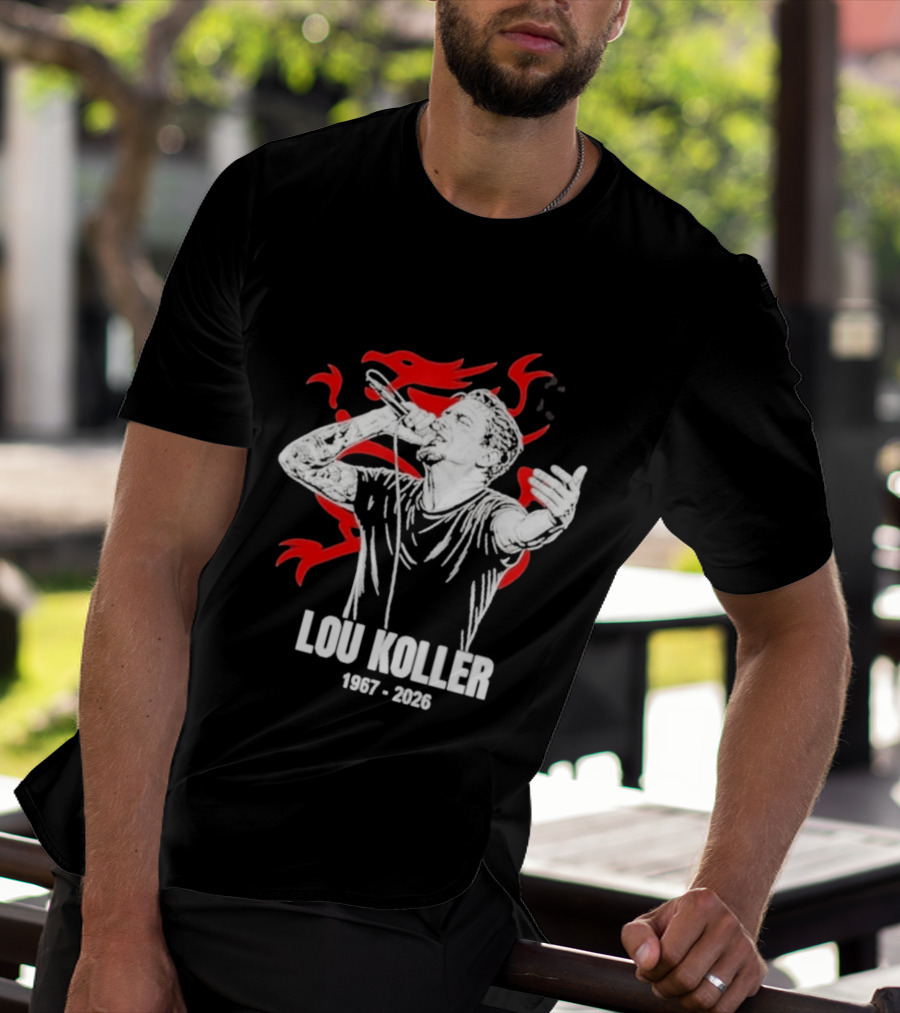 Lou Koller 1967 2026 Sick Of It All Mic Dragon T-Shirt