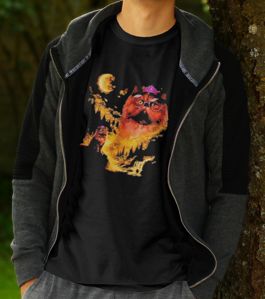 Princess Donut Cat Lover Moon Fantasy T-Shirt
