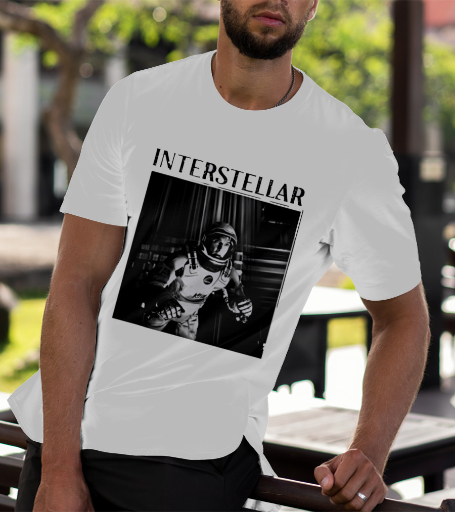 Interstellar 2014 Matthew McConaughey Spacesuit Scene T-Shirt