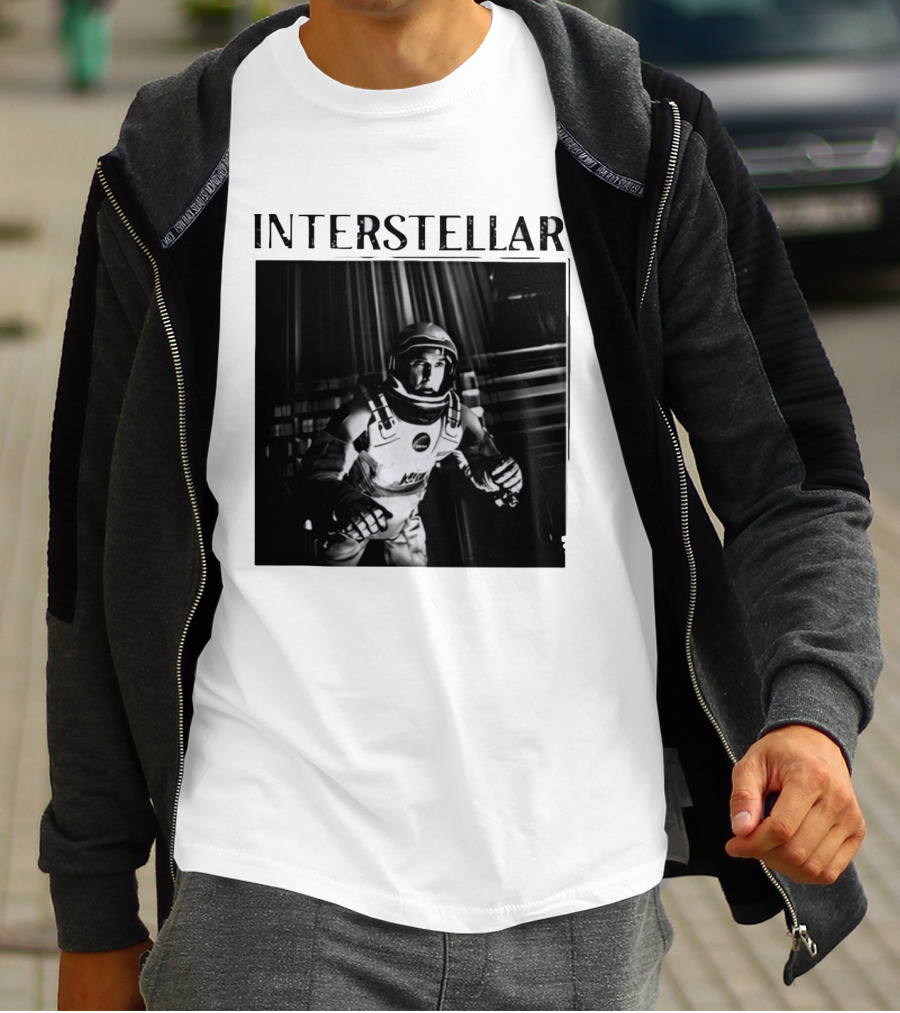 Interstellar 2014 Matthew McConaughey Spacesuit Scene T-Shirt