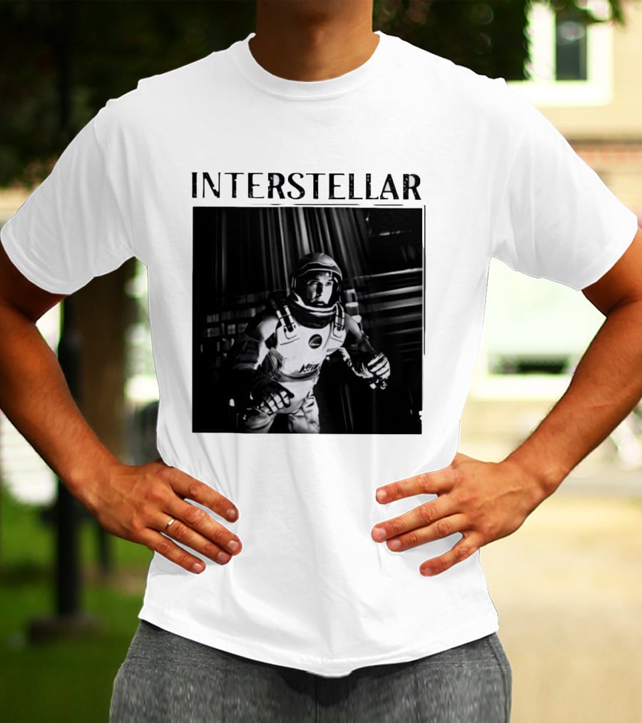 Interstellar 2014 Matthew McConaughey Spacesuit Scene T-Shirt
