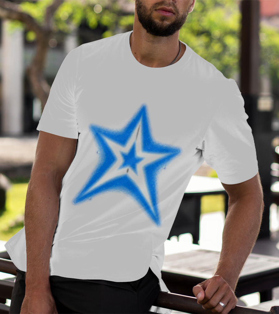 Karol G Store Matadora Zip Blue Star Starfish T-Shirt