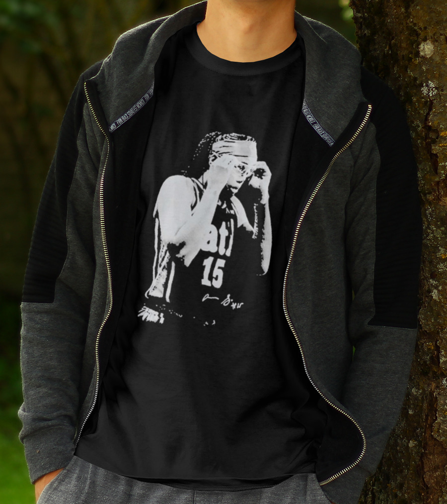 Allisha Gray Number 15 Goggles Gesture T-Shirt