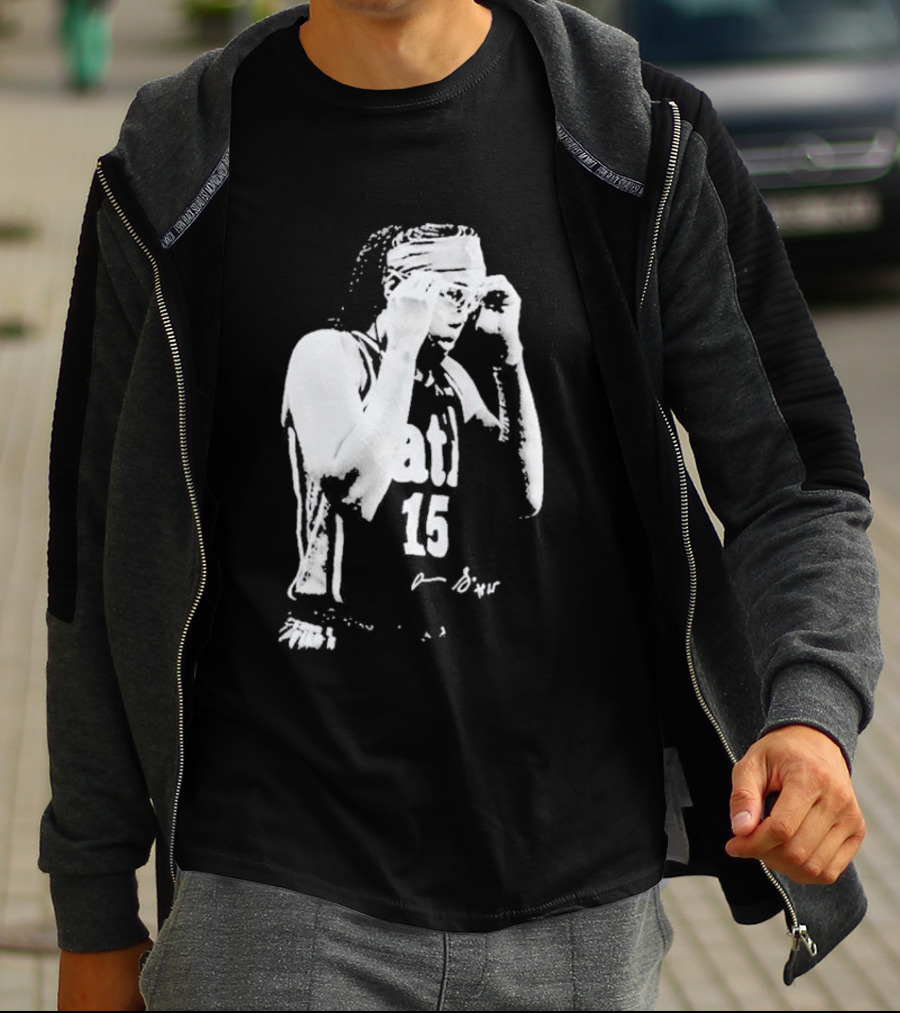 Allisha Gray Number 15 Goggles Gesture T-Shirt