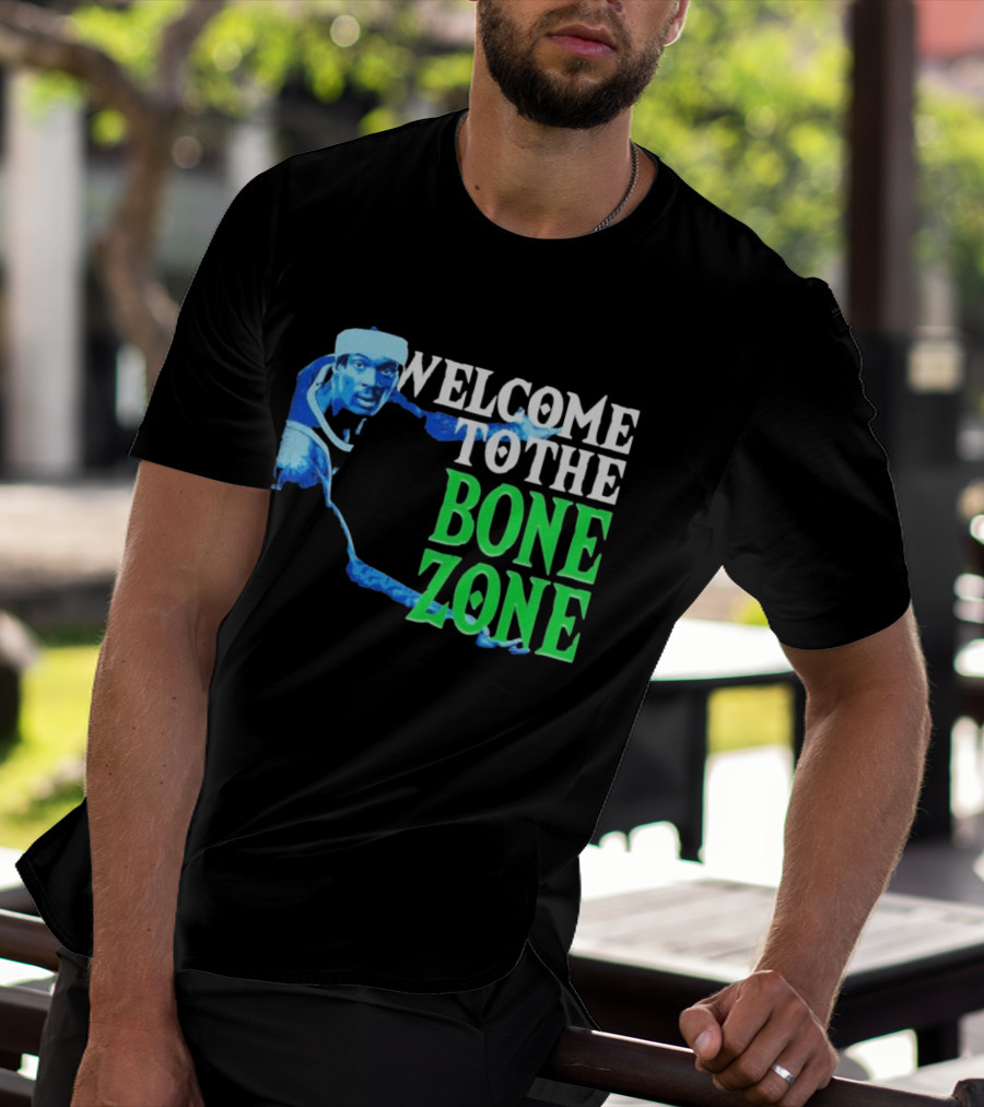 Welcome To The Bone Zone Minnesota Timberwolves Bones Hyland T-Shirt
