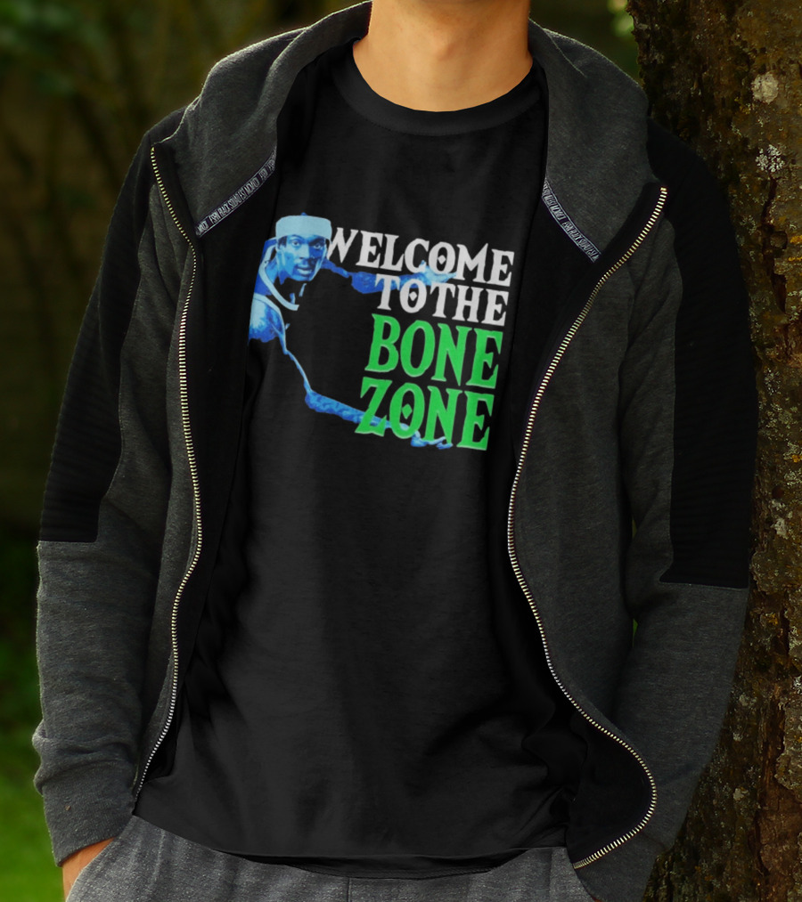 Welcome To The Bone Zone Minnesota Timberwolves Bones Hyland T-Shirt