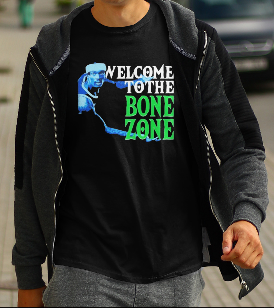 Welcome To The Bone Zone Minnesota Timberwolves Bones Hyland T-Shirt
