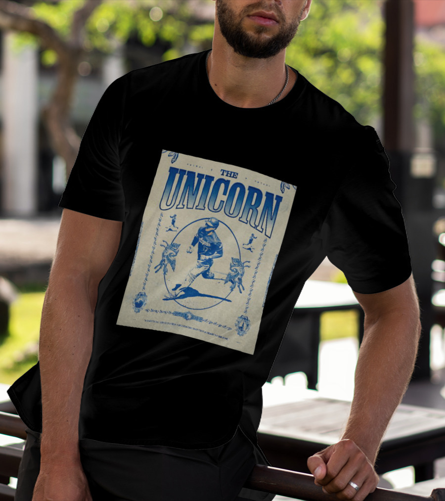 Shohei Ohtani The Unicorn Angels Dodgers Mythical Being Sports Star T-Shirt