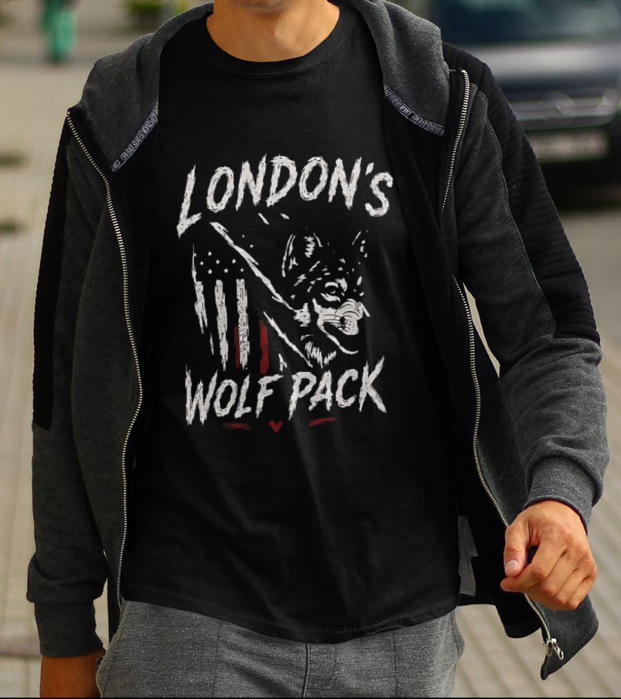 London's Wolf Pack Fierce Spirit T-Shirt