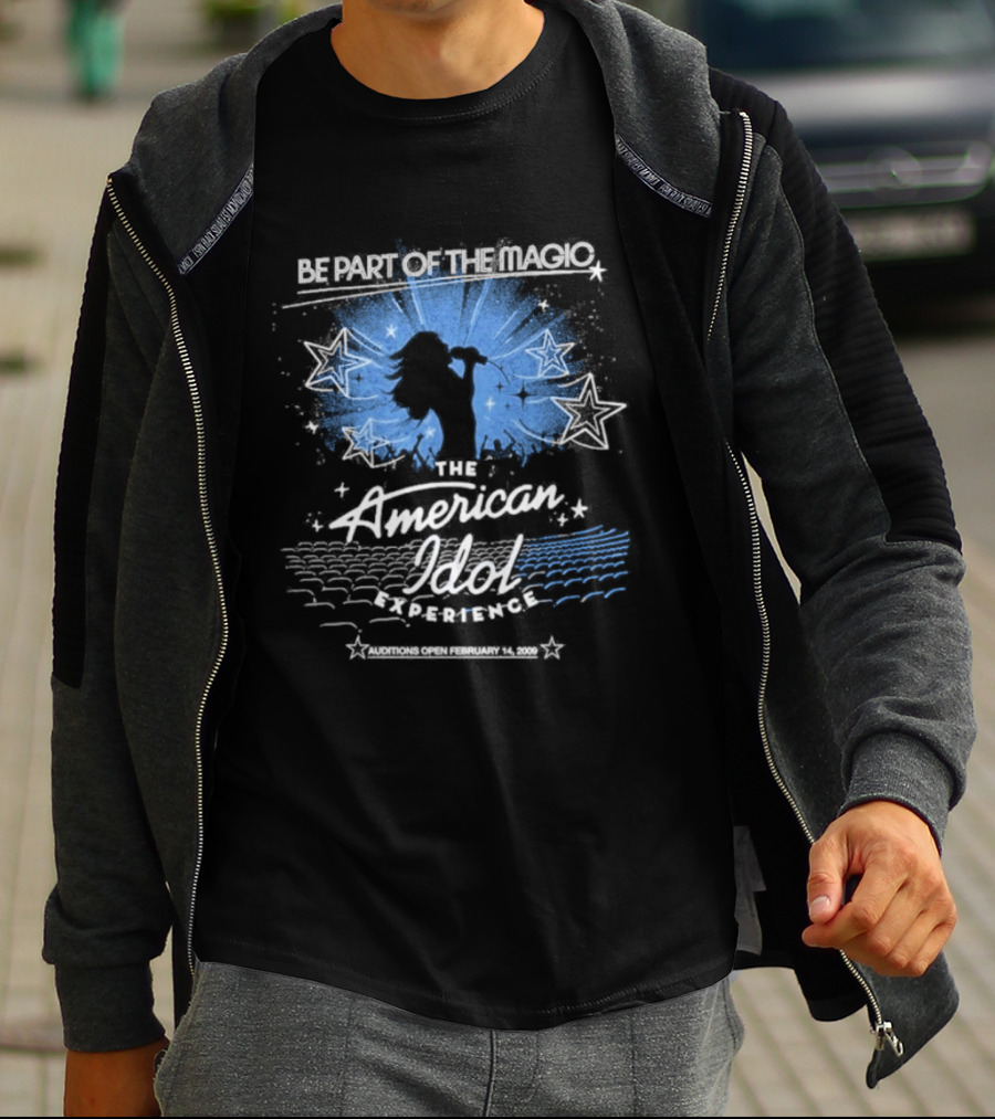 Be Part Of The Magic The American Idol Experience Auditions 2009 T-Shirt