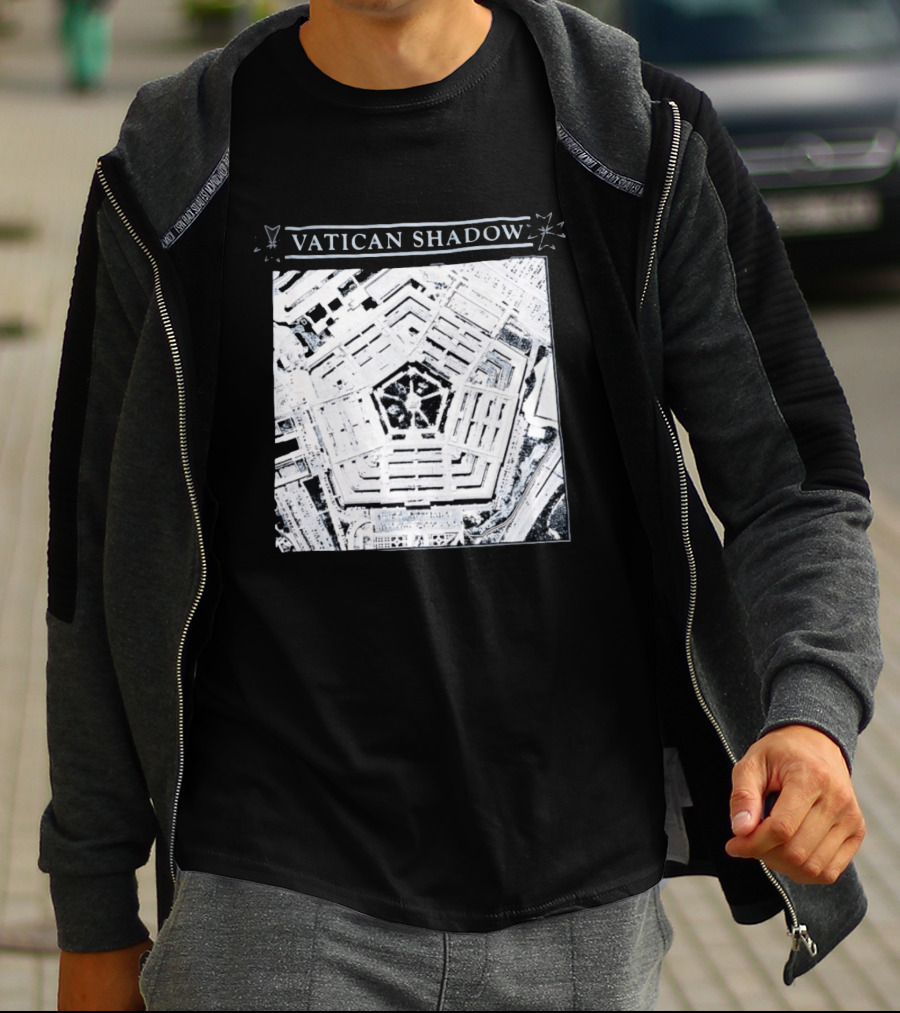 Vatican Shadow Pentagon Iconoclastic Industrial Electronic T-Shirt
