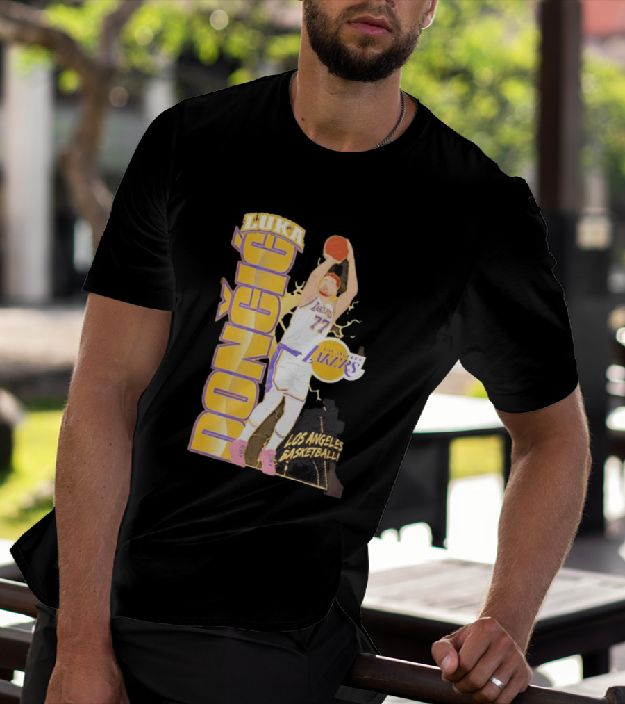 Los Angeles Lakers Luka Dončić Basketball 77 T-Shirt