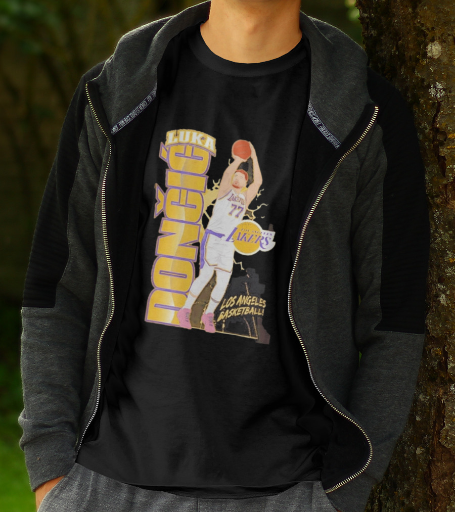 Los Angeles Lakers Luka Dončić Basketball 77 T-Shirt