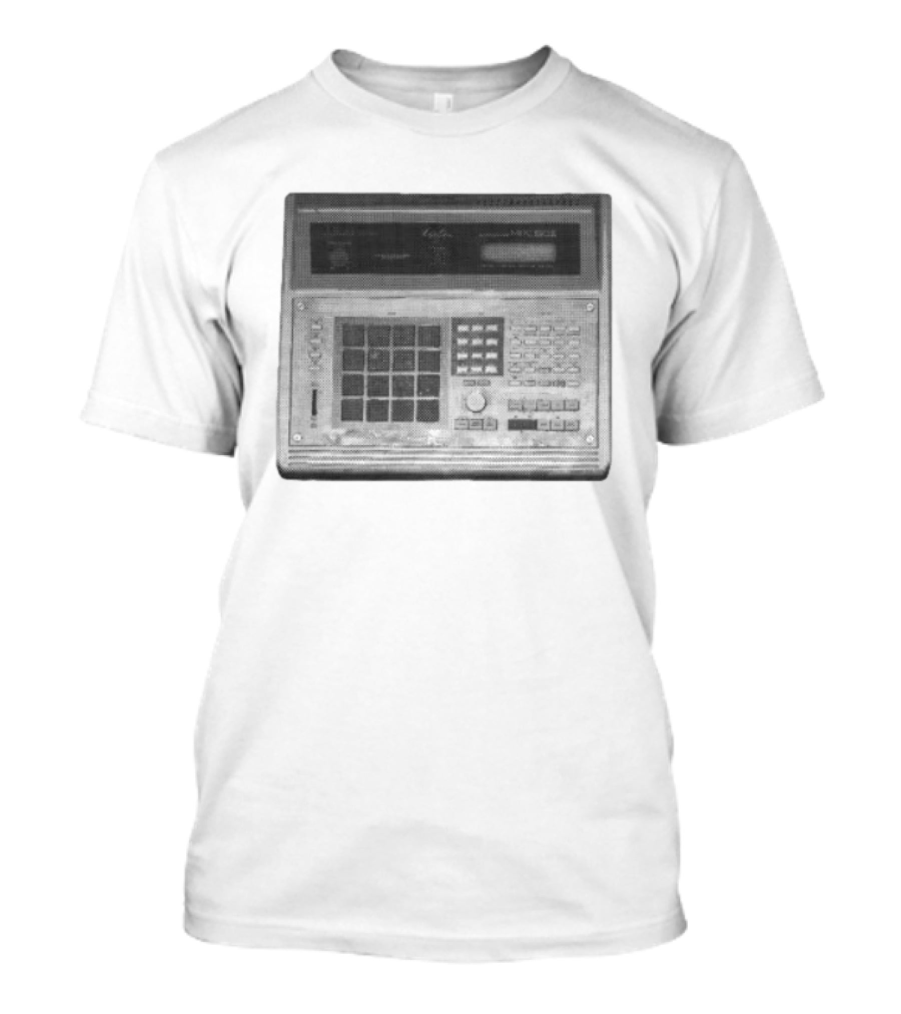 DJ Shadow Store Mo'wax Akai MPC Sequencer White T-Shirt