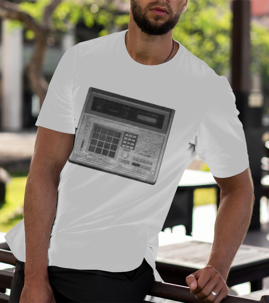 DJ Shadow Store Mo'wax Akai MPC Sequencer White T-Shirt