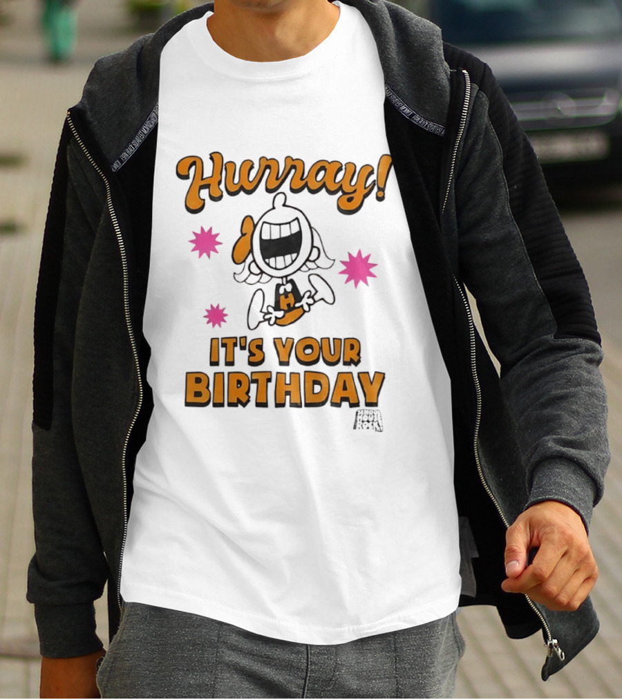 Hurray It's Your Birthday Schoolhouse Rock Animated Celebration T-Shirt