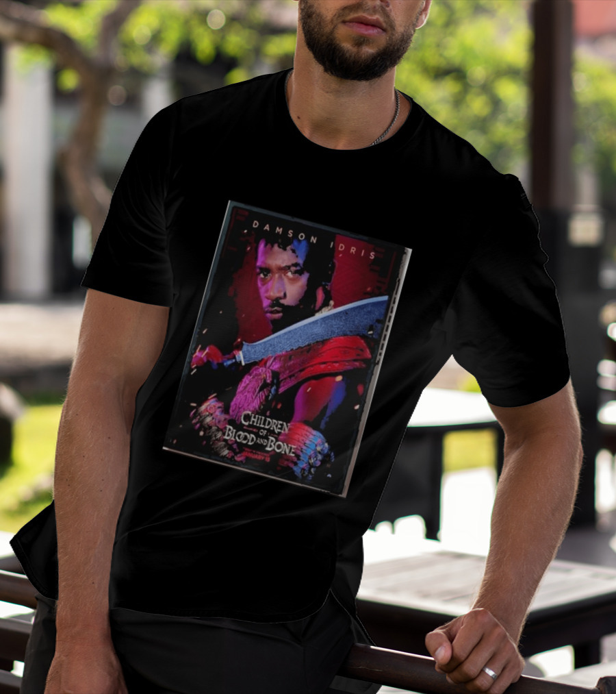 DAMSON IDRIS Children Of Blood And Bone January 15 T-Shirt