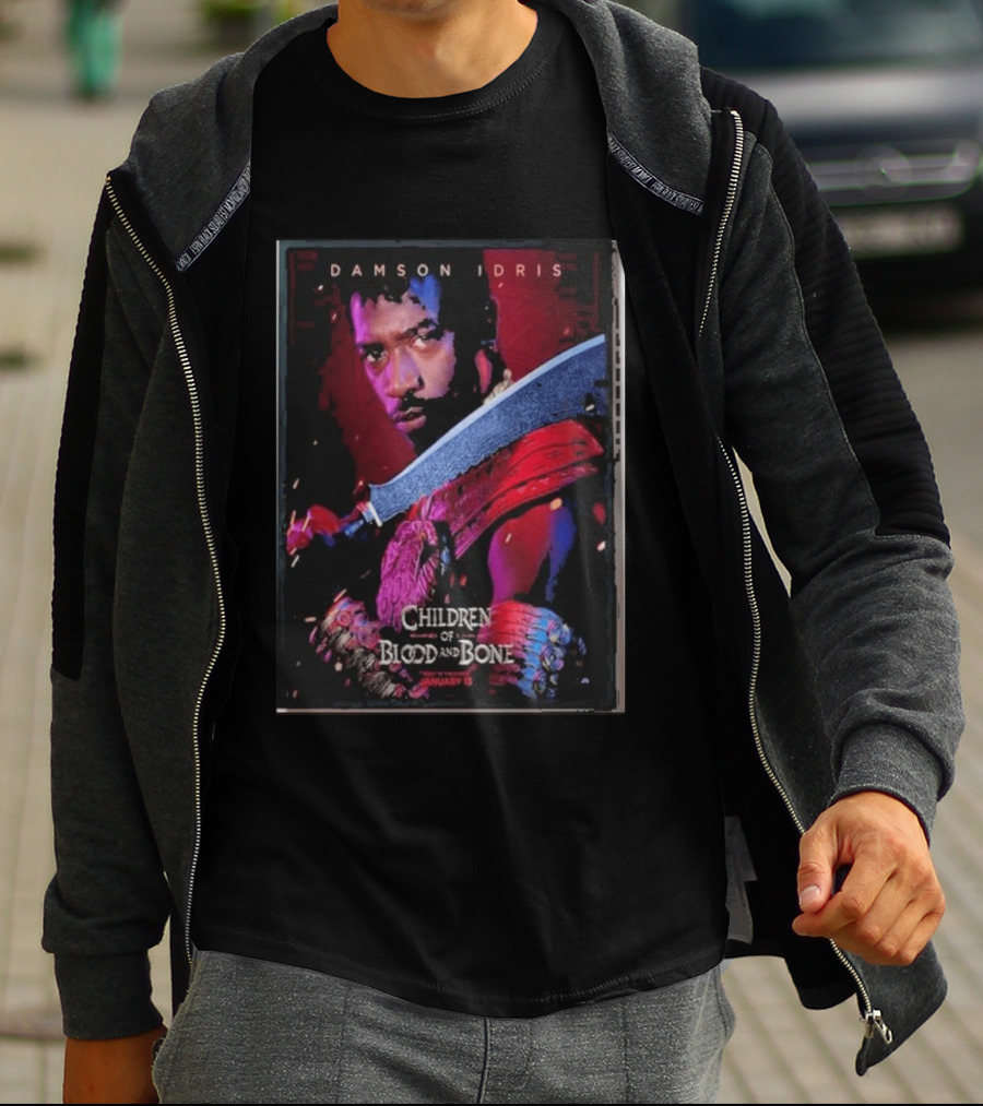 DAMSON IDRIS Children Of Blood And Bone January 15 T-Shirt