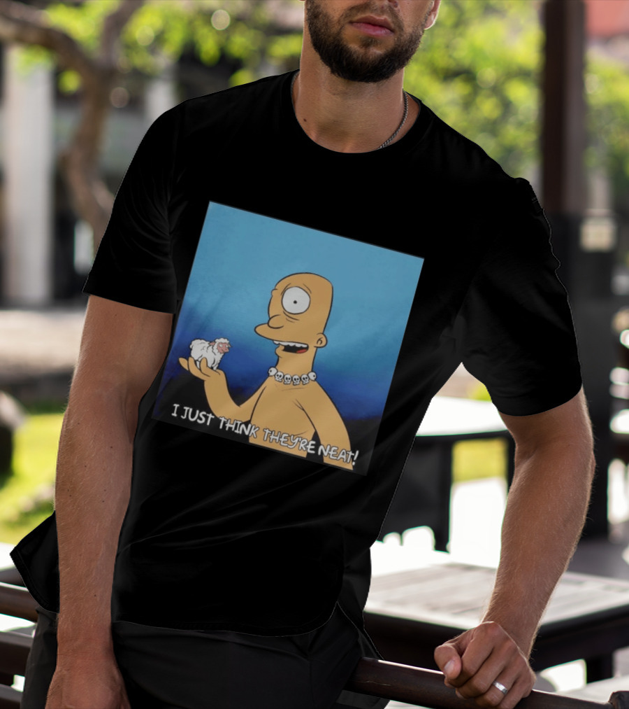 Odyssey The Cyclops I Just Think They're Neat Funny Cartoon T-Shirt