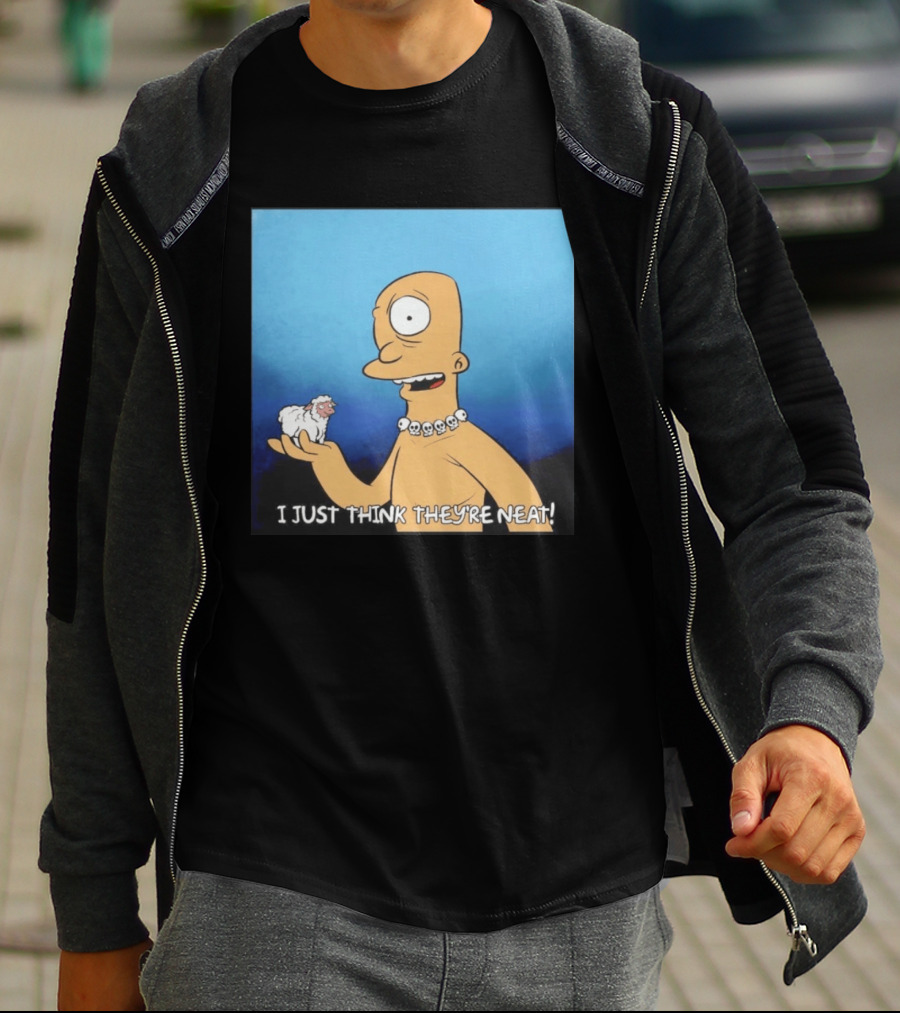 Odyssey The Cyclops I Just Think They're Neat Funny Cartoon T-Shirt