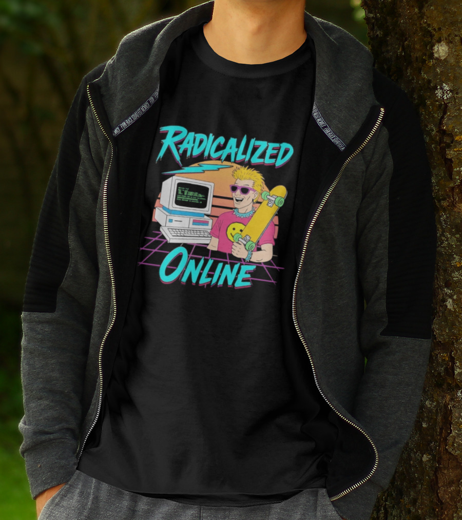 Radicalized Online Skater Computer T-Shirt