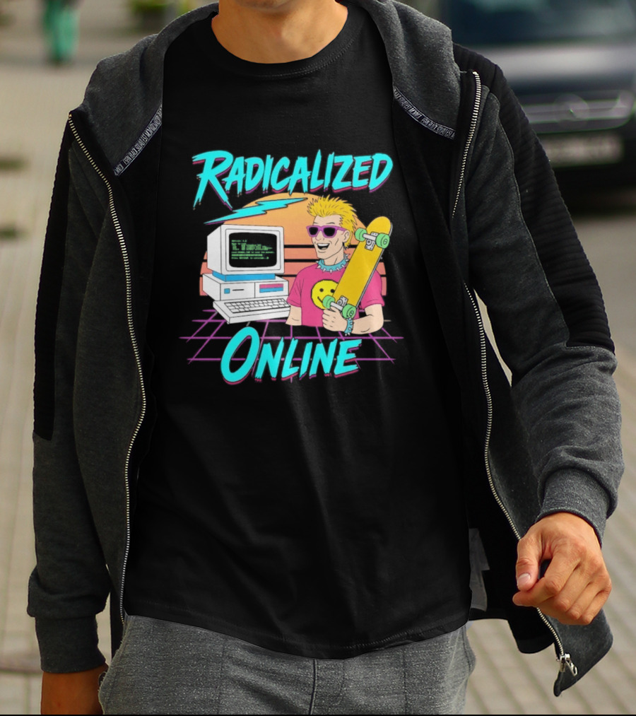 Radicalized Online Skater Computer T-Shirt
