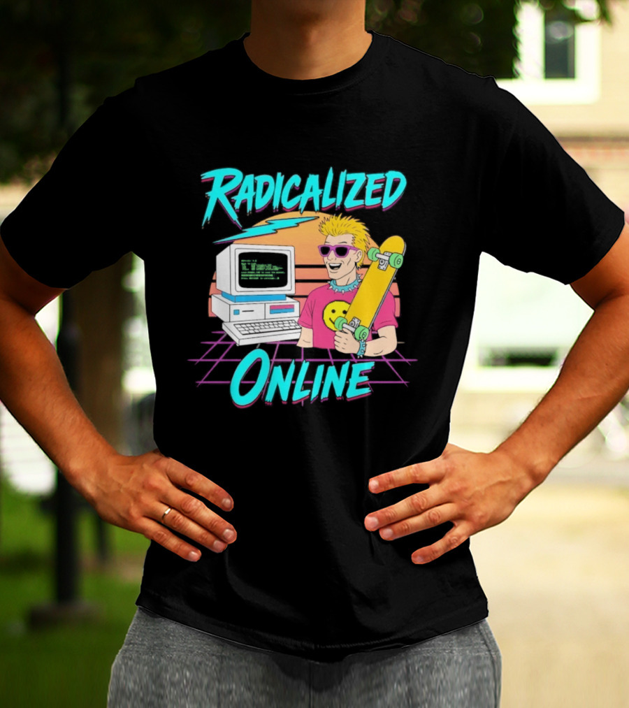 Radicalized Online Skater Computer T-Shirt