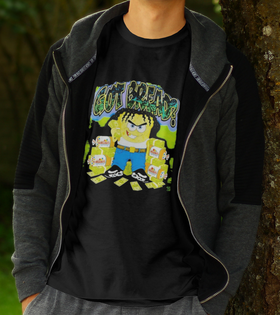 Got Bread Breadboys Cash Stacks And Cartoon Dollar Blocks T-Shirt