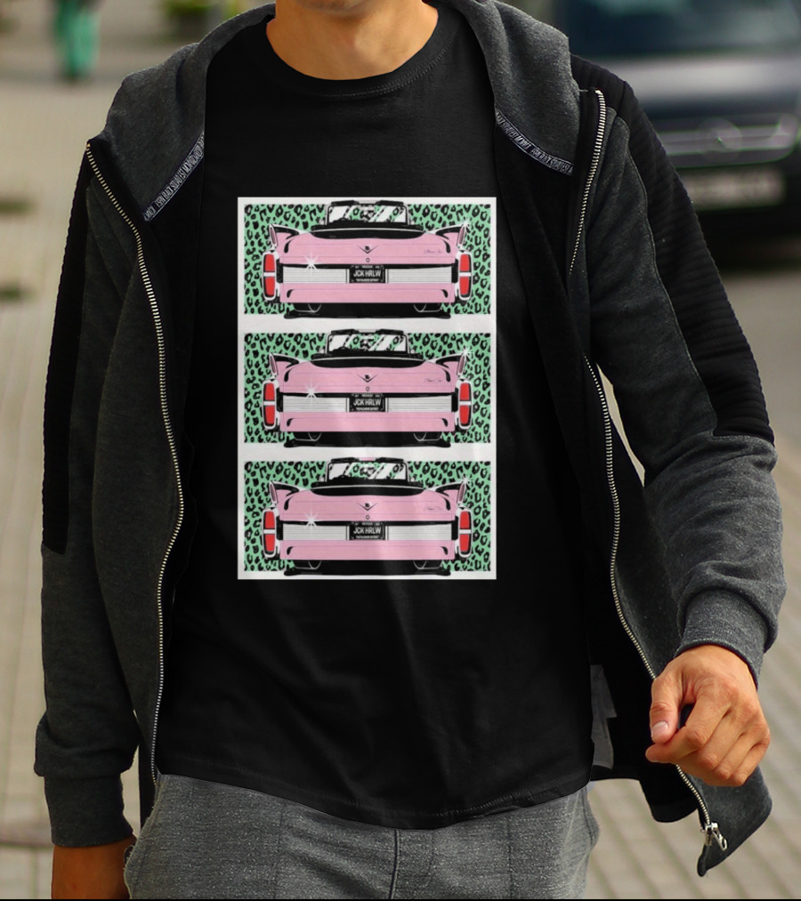 Jack Harlow Detroit MI August 11 2026 Pink Cadillac T-Shirt