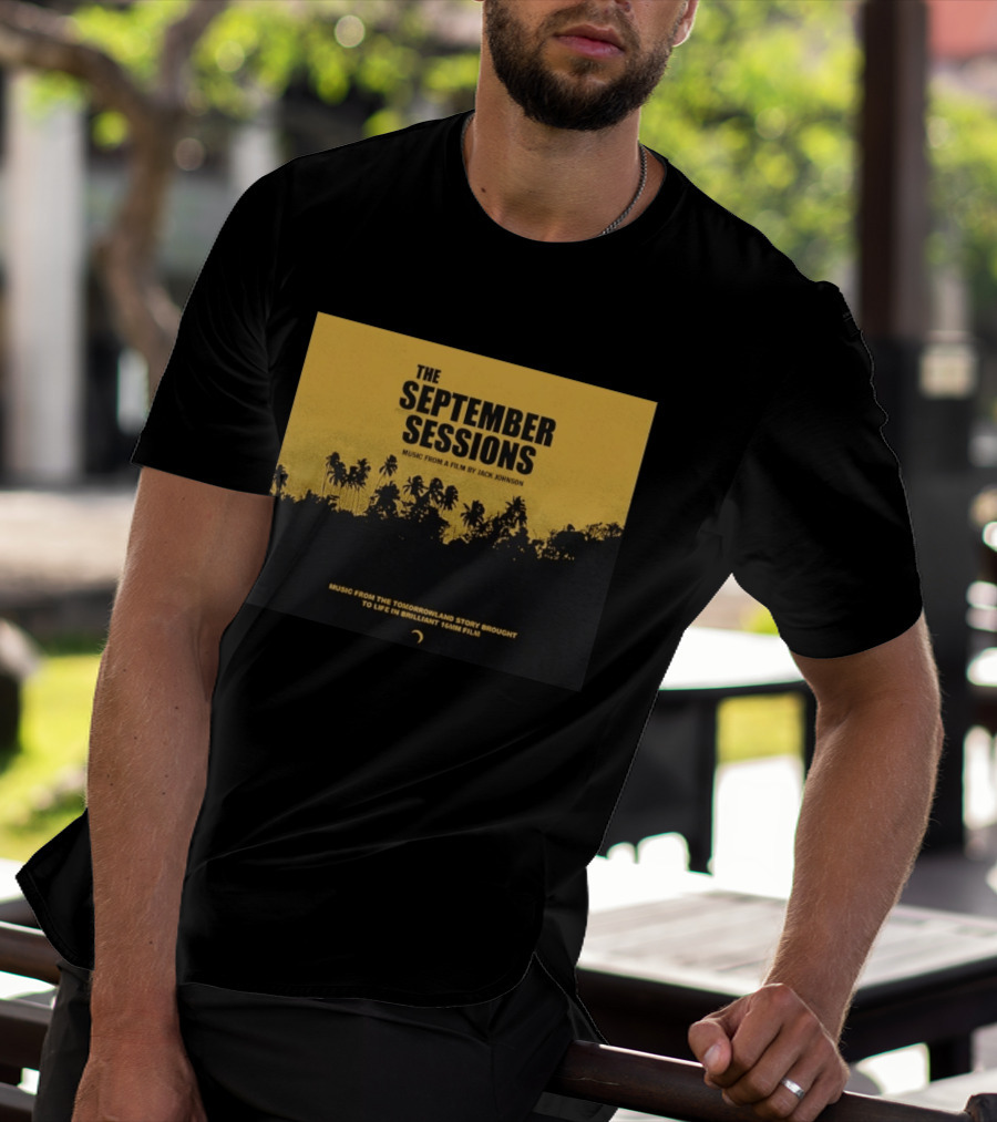 The September Sessions Music From A Film By Jack Johnson Tomorrowland Story 16mm Film T-Shirt