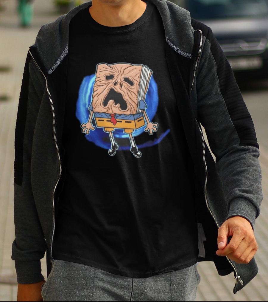 SpongeBob Necronomicon Mashup NecronomiBob T-Shirt