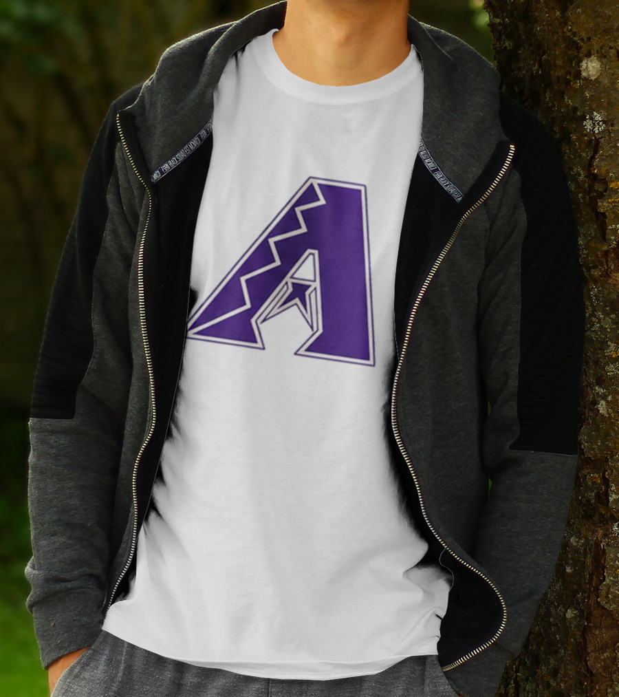 2026 Arizona Diamondbacks GCU Jersey Giveaway Purple "A" T-Shirt
