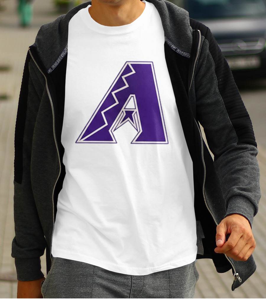 2026 Arizona Diamondbacks GCU Jersey Giveaway Purple "A" T-Shirt