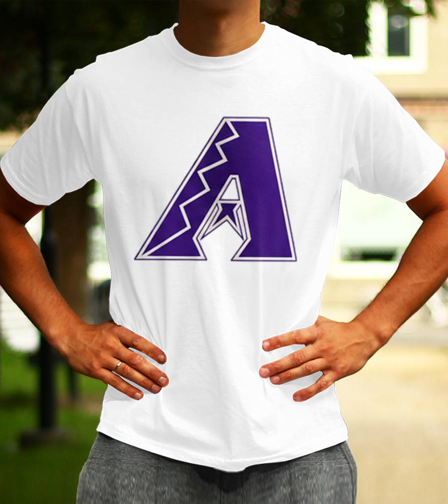 2026 Arizona Diamondbacks GCU Jersey Giveaway Purple "A" T-Shirt