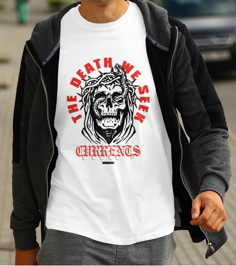 Currents The Death We Seek Skull T-Shirt