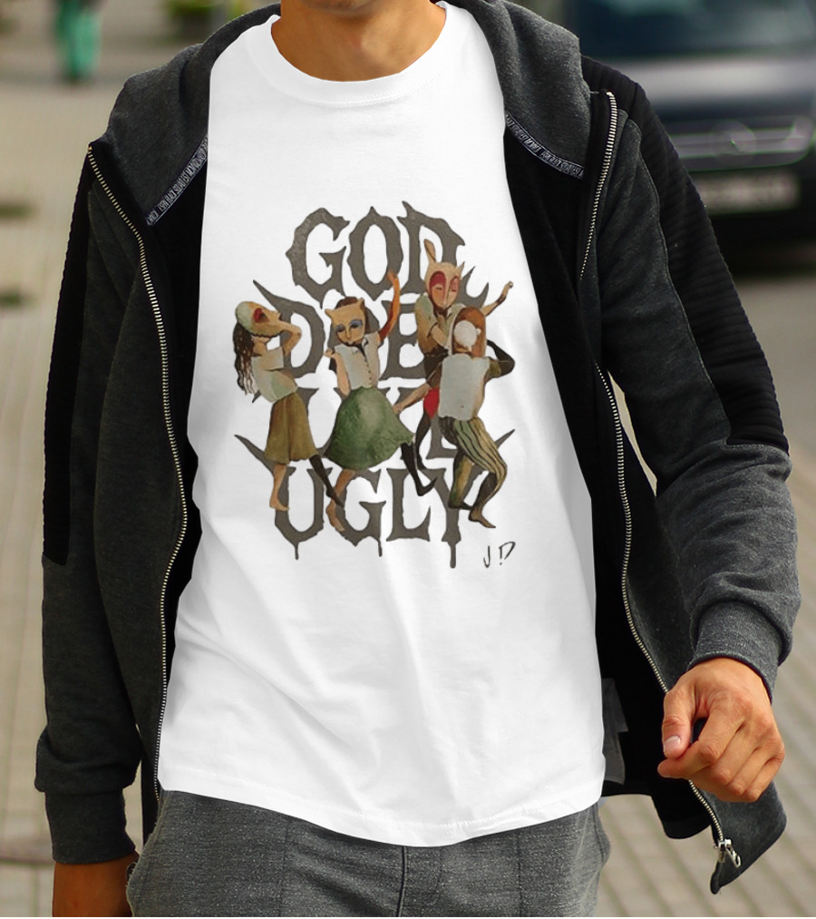 JID GDLU X Dreamville God Does Like Ugly Dollar And A Dream T-Shirt